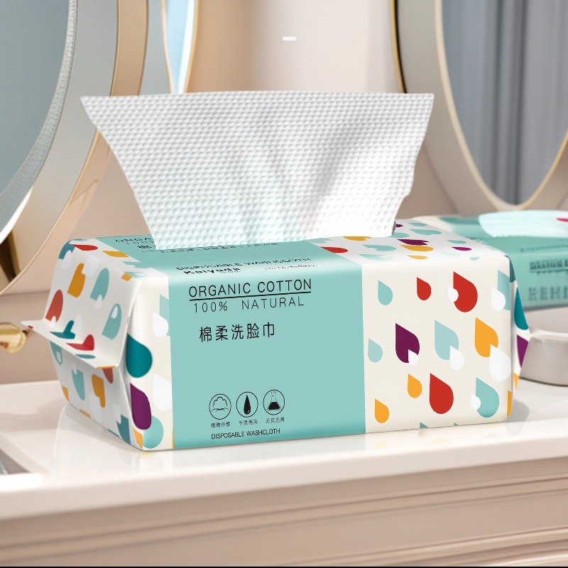 Kiss Beauty Makeup Remover - Baumwoll-Einweg-Gesichtstuch Dickes Weiches Gesichtsreinigungstuch Make-up-Entferner-Tücher Wiederverwendbare