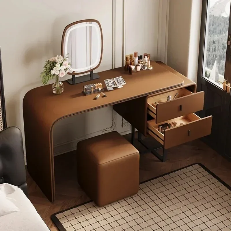 Beauty Without Makeup - Luxuriöser schwarzer Schminktisch-Organizer, ästhetischer Schönheits-Luxus-Make-up-Schrank, platzsparender