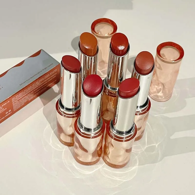 Beauty Without Makeup - Spiegel-Licht-Lippenstift, zart, schönes Make-up, festes Gelee-Lipgloss,