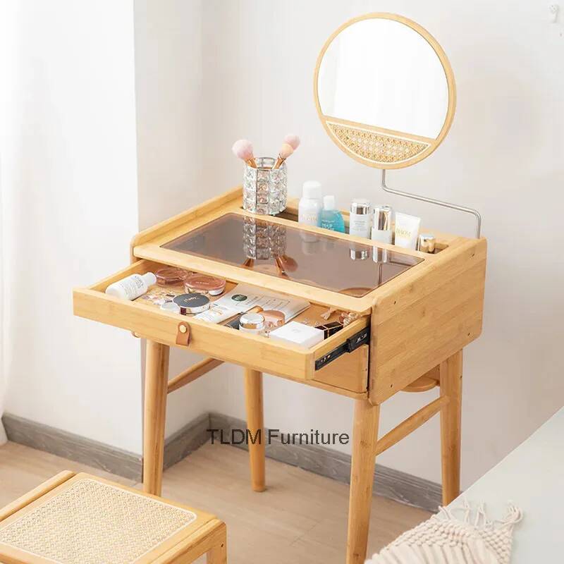 Beauty Makeup Table - Design Minimalistischer Schminktisch Schlafzimmer Kleines Chep