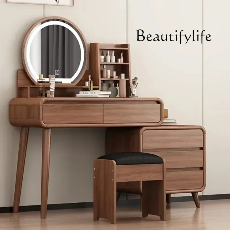 X Beauty Makeup - u X Display Make-up-Schminktisch, koreanische Mid-Century-koreanische