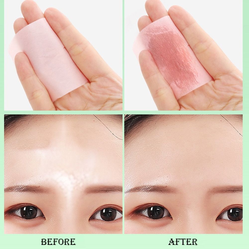 Kiss Beauty Makeup Remover - 100 Stück Ölentfernungs-Gesichtspapier zur Hautpflege, Anti-Fett