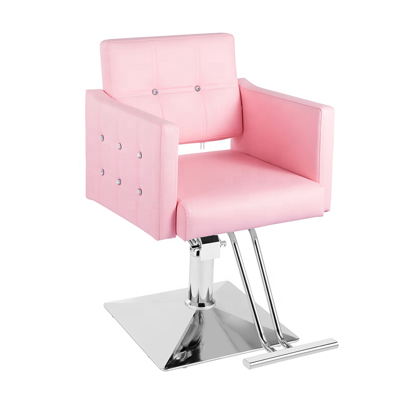 Makeup And Beauty - Großhandel Schönheitssalonmöbel Langlebiger rosa Stylingstuhl für