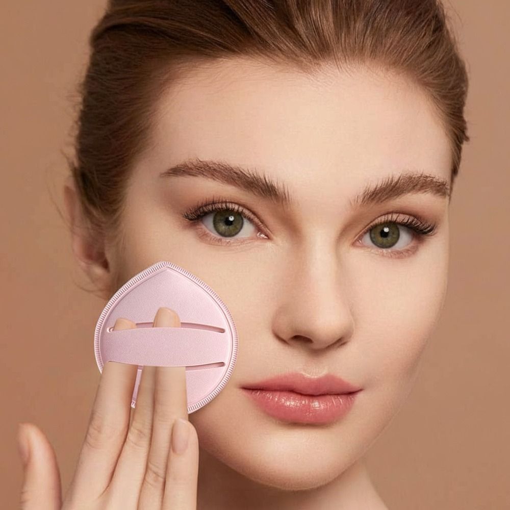 Cosmetic Sponge - Großer Baumwoll-Kosmetikschwamm, tragbar, für Nass- und