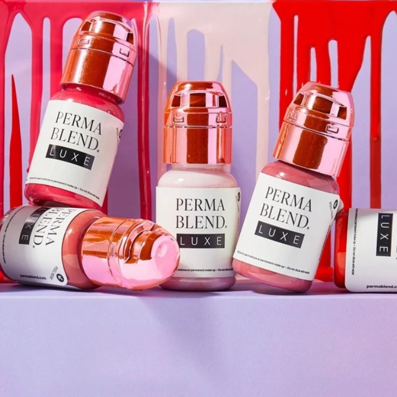 Beauty Luxe Makeup - Permanent-Make-up-Tinten für die Lippen, reine Pflanzen,