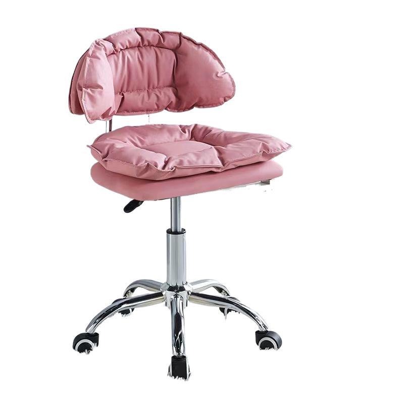 Beauty Makeup Bar - Barhocker, Schminkstuhl mit Wolkenrückenlehne und Höhenverstellung,