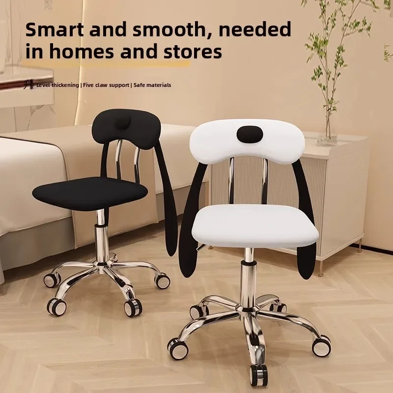 Beauty Makeup Bar - Minimalistischer Kosmetikstuhl, Nagelkunst-Tisch und Stuhl, Barhocker,