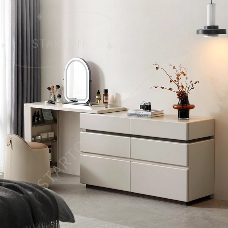 Beauty Without Makeup - Spiegel Make-up Schlafzimmer Schubladen Schönheit Regal