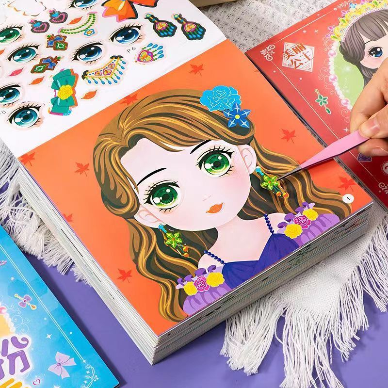 Prinzessinnen-Ankleidebuch mit – Beauty Makeup Book Bewertung und Preis