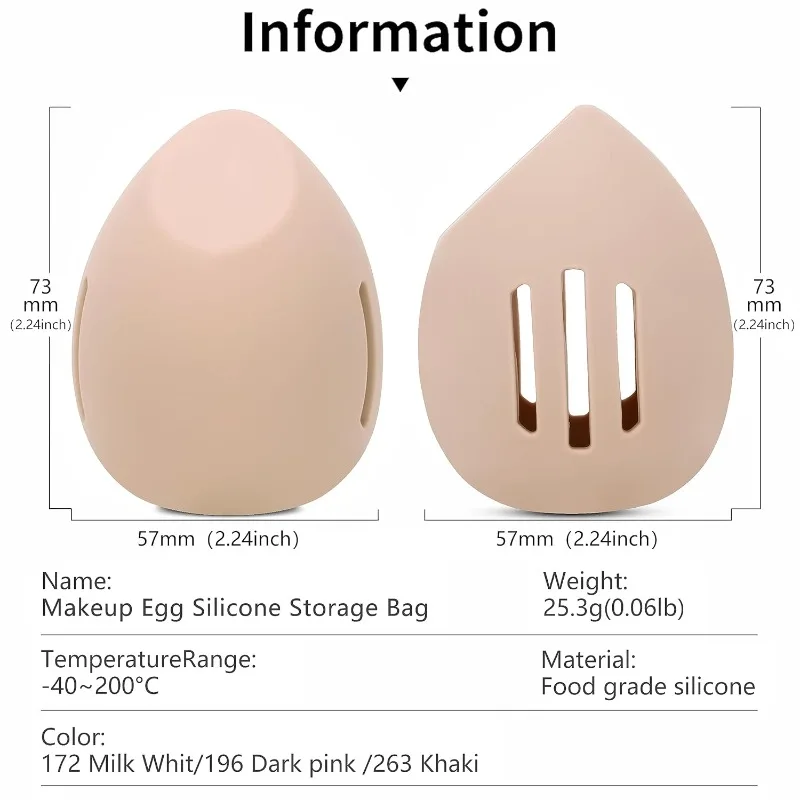 Silikon Beauty Ei atmungsaktiv – Cosmetic Sponge Bewertung und Preis