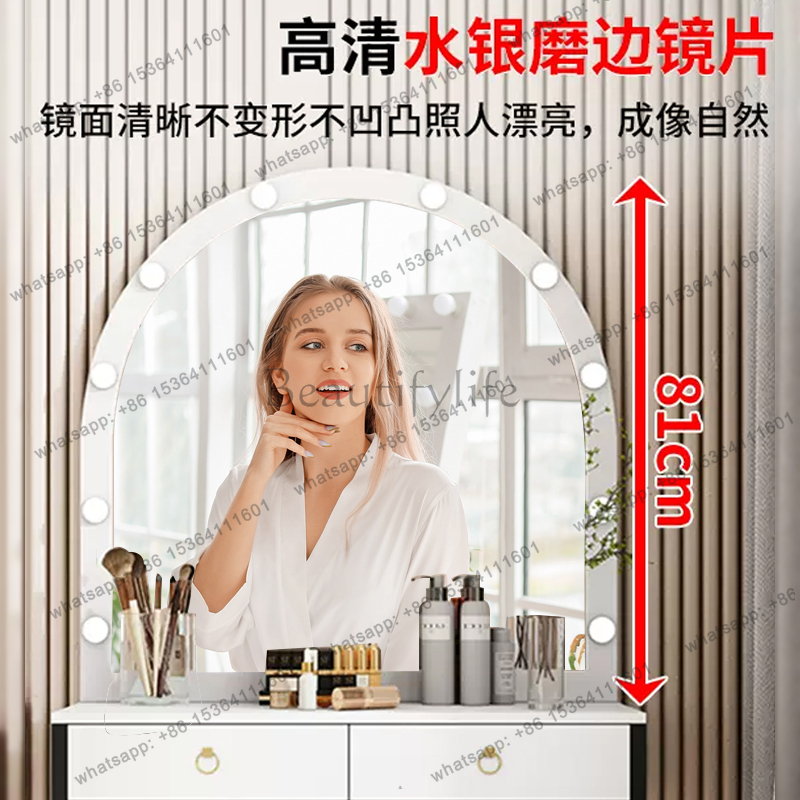 Schminktisch mit Lampe, Kleid, – Beauty Makeup Training Bewertung und Preis