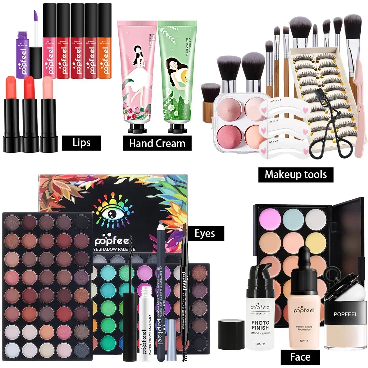 POPFEEL All-in-One-Make-up-Set – Beauty Book Makeup Kit Bewertung und Preis