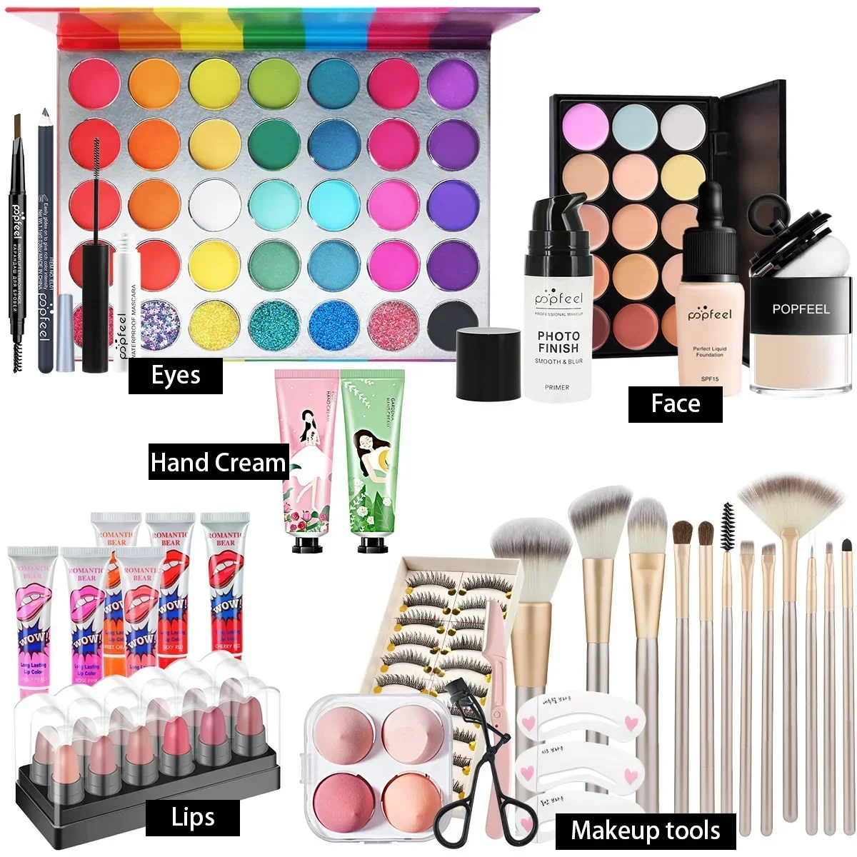 POPFEEL All-in-One-Make-up-Set – Beauty Book Makeup Kit Bewertung und Preis