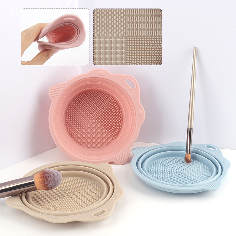 Faltbare Silikon-Reinigungssch – Beauty Makeup Brushes Bewertung und Preis