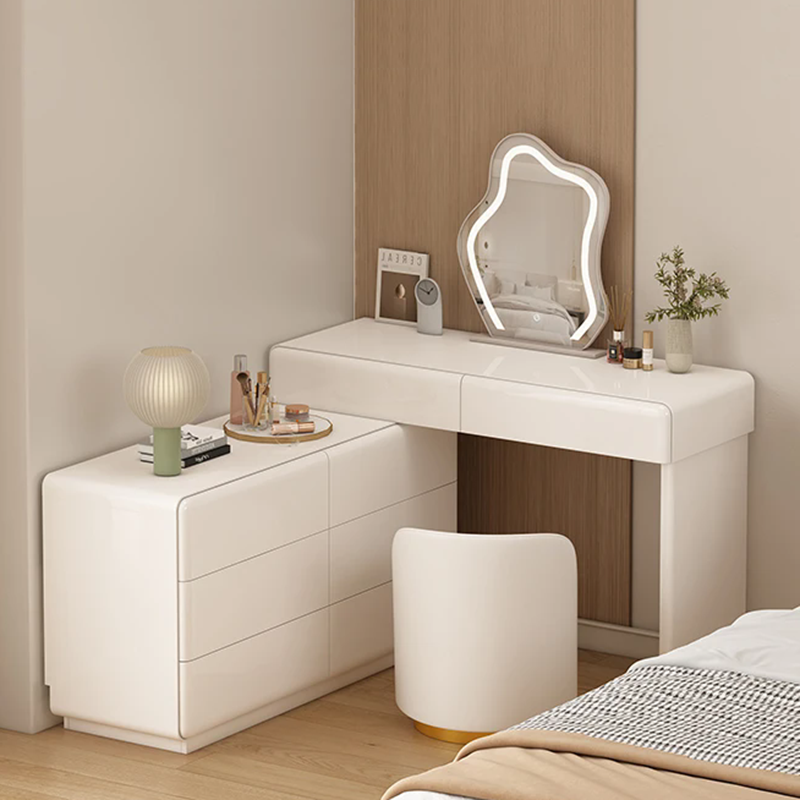 Weißer Schlafzimmer-Schminktis – Beauty Without Makeup Bewertung und Preis