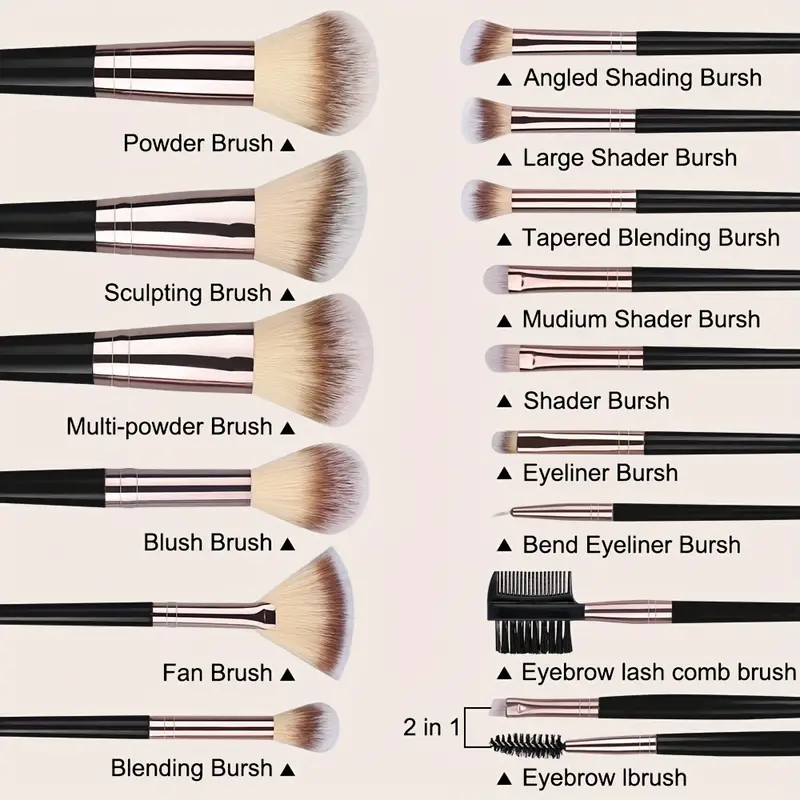 Luxuriöses Make-up-Pinsel-Set, – Beauty Luxe Makeup Bewertung und Preis