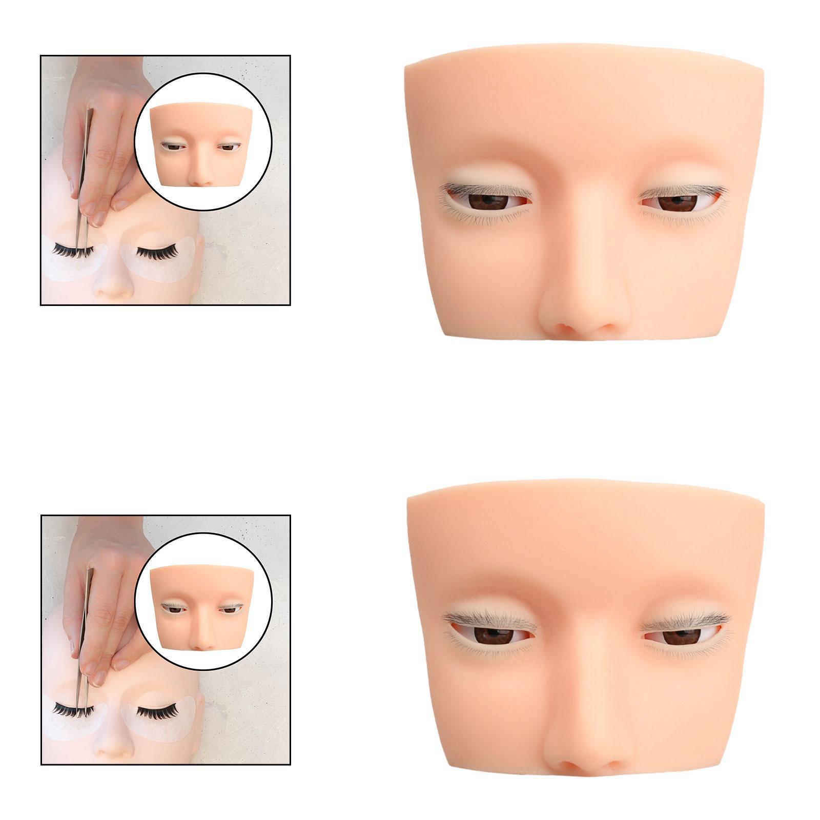 Silikon-Wimpern-Übungskopf mit – Beauty Makeup Training Bewertung und Preis
