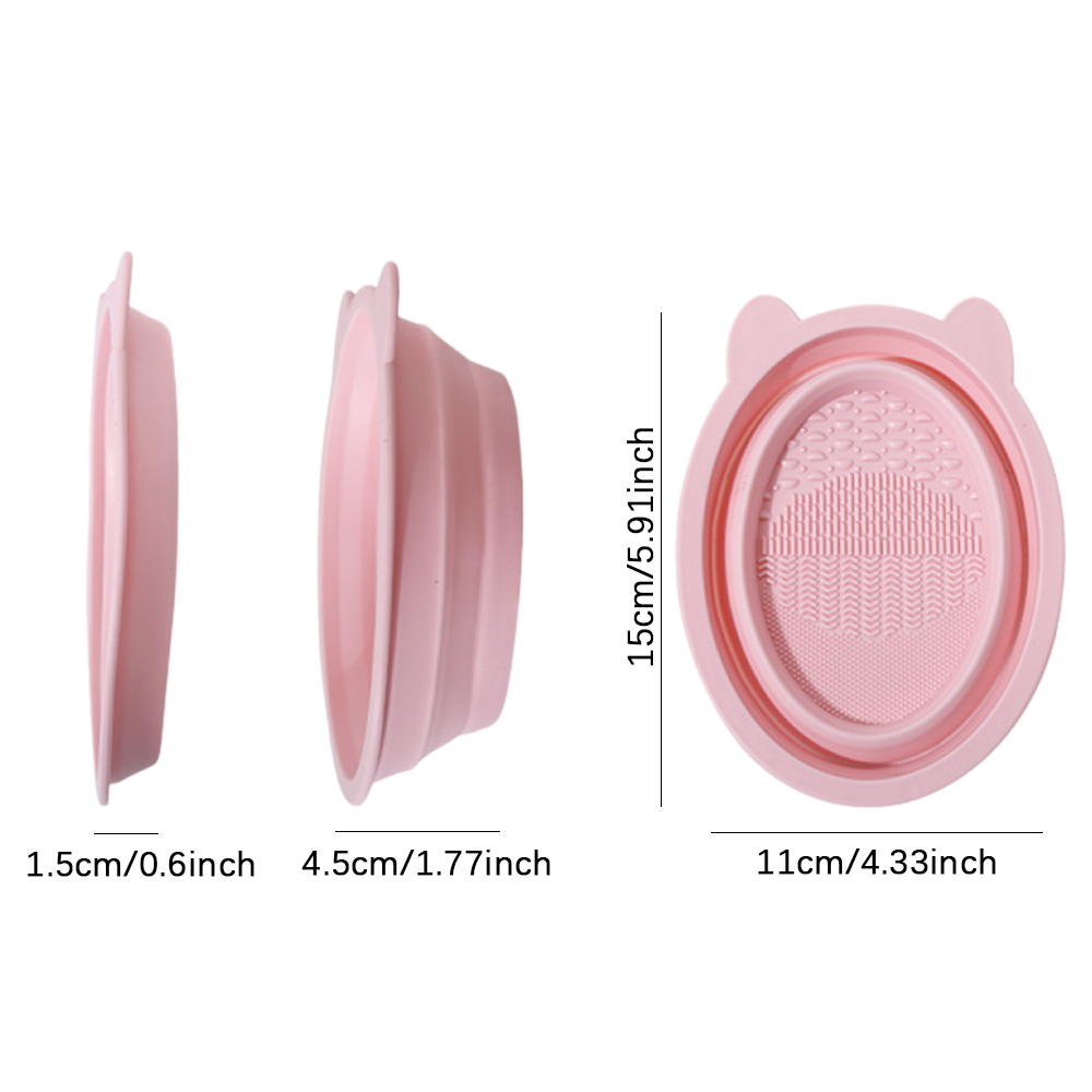 Zusammenklappbare Silikon-Rein – Beauty Makeup Brushes Bewertung und Preis