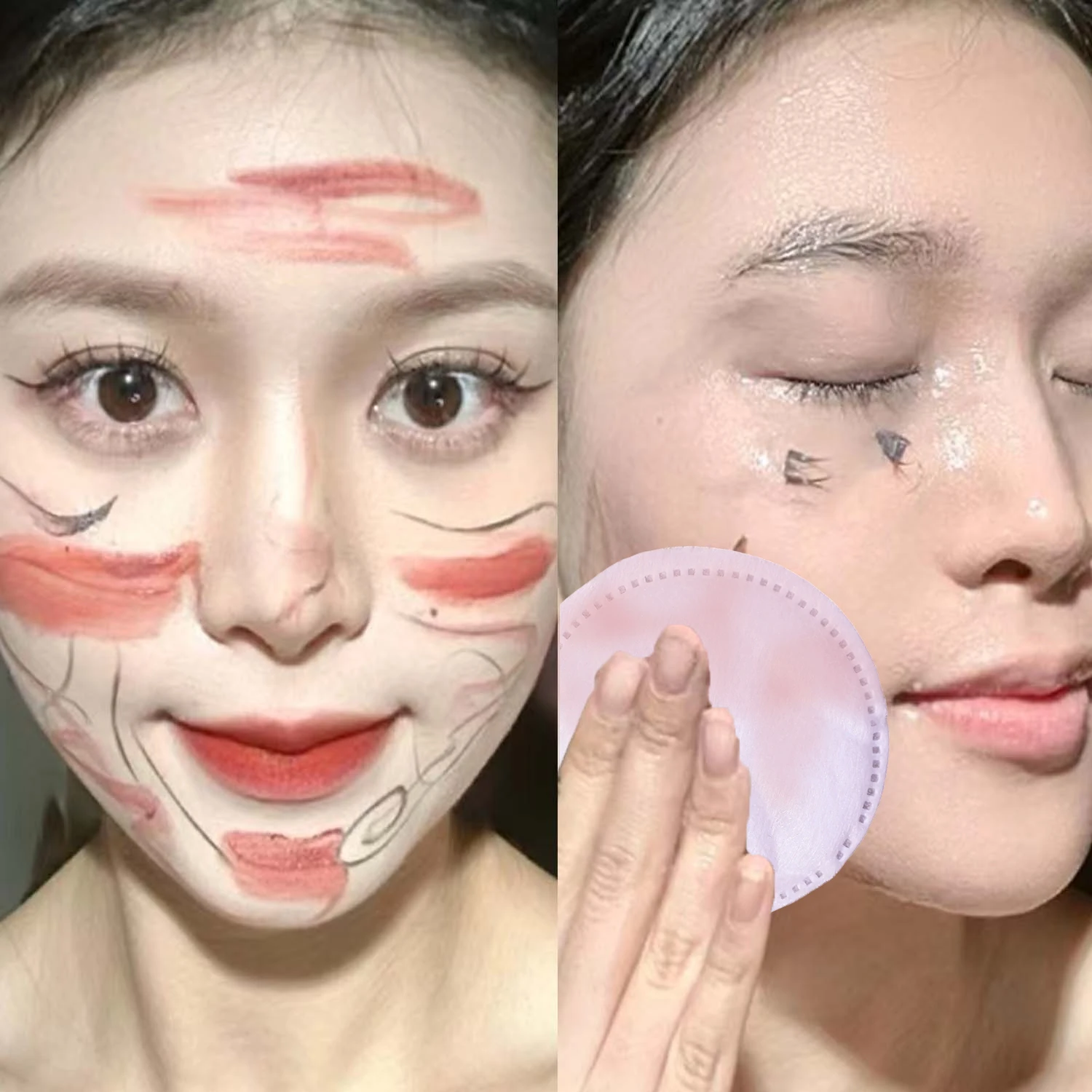 Einweg-Make-up-Entferner-Pads, – Kiss Beauty Makeup Remover Bewertung und Preis