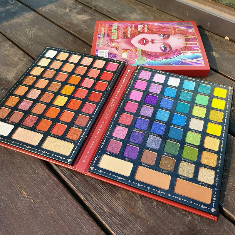 90 matte Lidschatten-Palette S – Beauty Book Makeup Kit Bewertung und Preis
