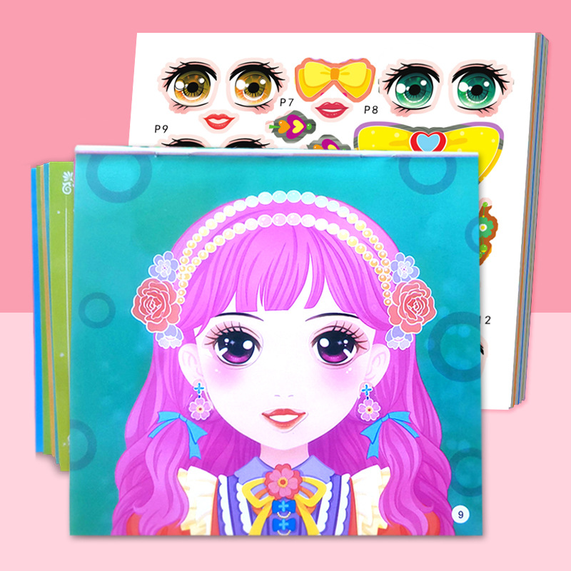 Prinzessinnen-Anklebeaufkleber – Beauty Makeup Book Bewertung und Preis