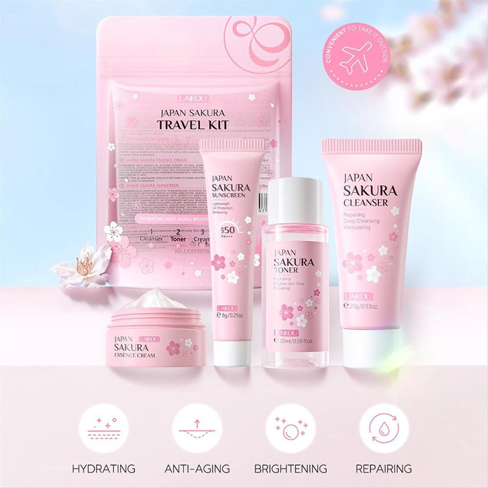 Sakura Hautpflege-Set, Gesicht – Makeup And Beauty Bewertung und Preis