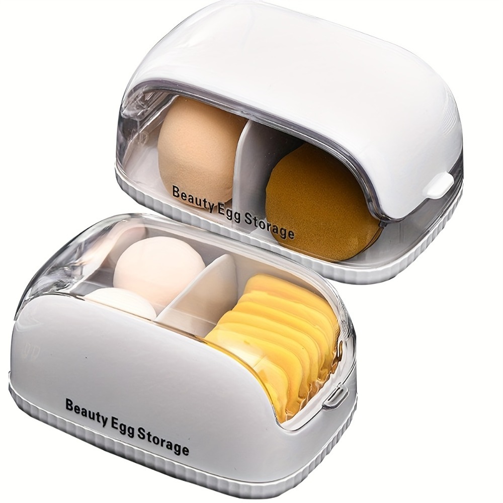 Doppelkammer-Aufbewahrungsbox  – Cosmetic Sponge Bewertung und Preis