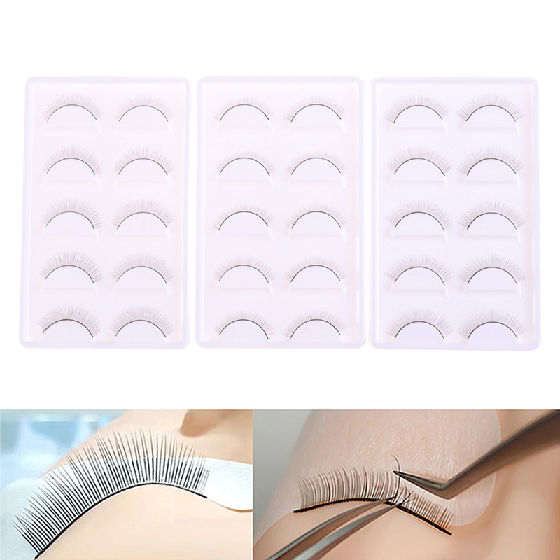 【5 Paar Übungswimpern, Wimpern – Beauty Makeup Training Bewertung und Preis