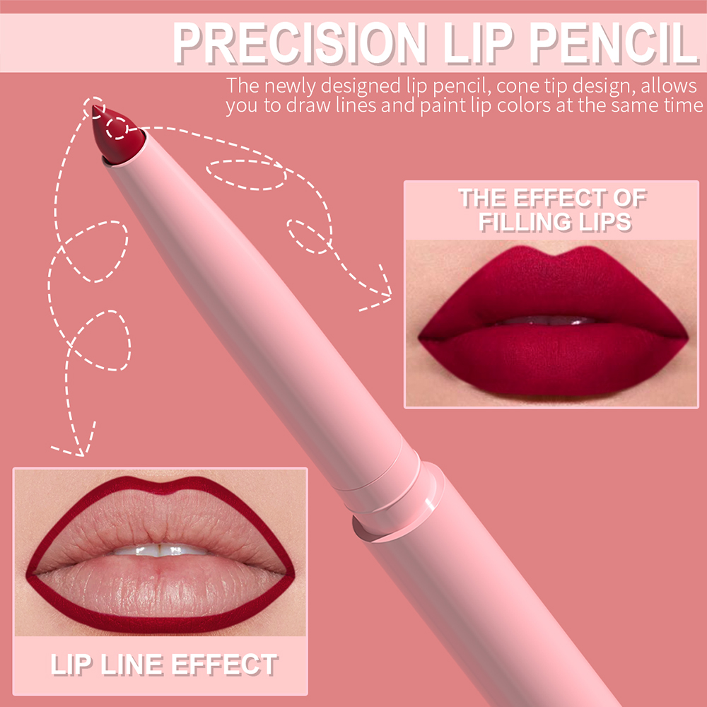 6-teiliges Lipliner-Stift-Set, – X Beauty Makeup Bewertung und Preis